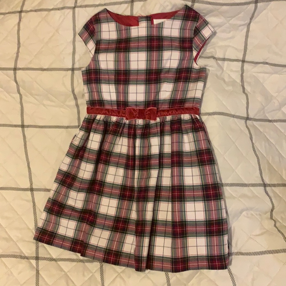 Dress, Christmas, plaid
